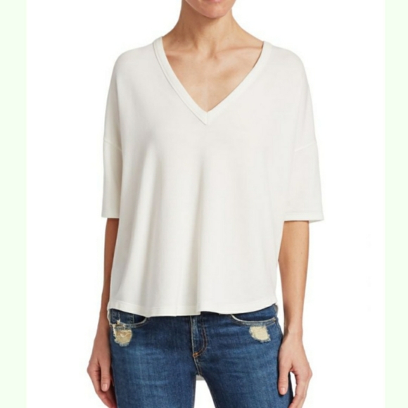 RAG AND BONE White Phoenix Tee - Picture 5 of 11